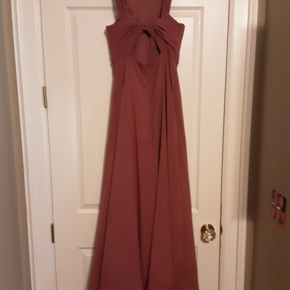 Azazie Dusty Rose Dress